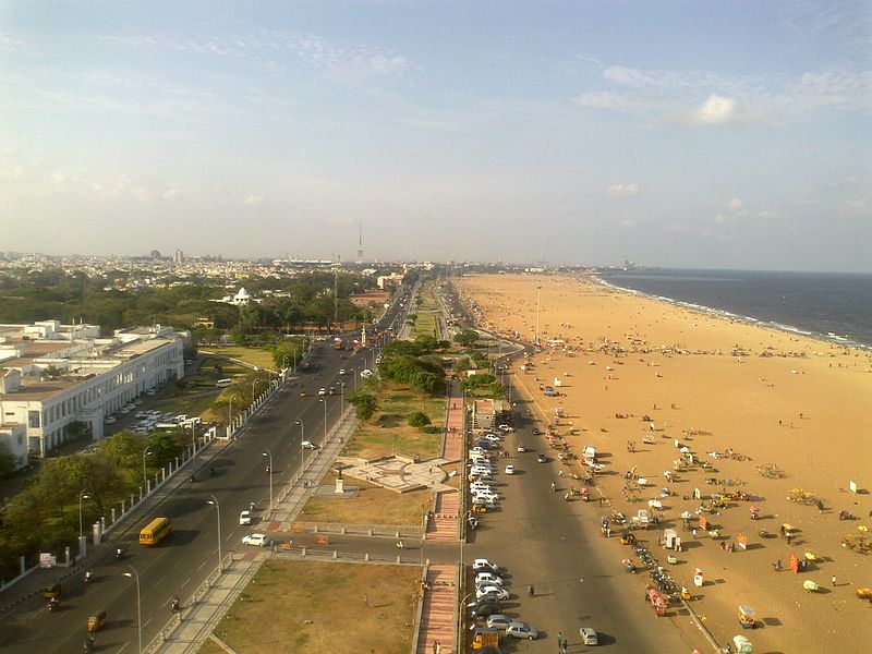 Marina_Beach_road,Chennai